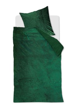 At Home Komplet pościeli aksamitnej "Plants" w kolorze zielonym ze sklepu Limango Polska w kategorii Pościele - zdjęcie 188206259