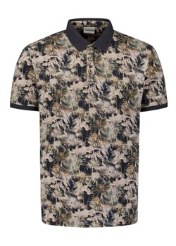 No Excess Koszulka polo w kolorze czarno-beżowym ze sklepu Limango Polska w kategorii T-shirty męskie - zdjęcie 188207918