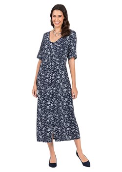 WITT WEIDEN Sukienka w kolorze biało-granatowym ze sklepu Limango Polska w kategorii Sukienki - zdjęcie 188209359