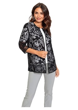 WITT WEIDEN Kardigan w kolorze czarno-kremowym ze sklepu Limango Polska w kategorii Swetry damskie - zdjęcie 188209389