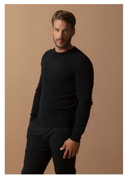 Perfect Cashmere Kaszmirowy sweter "Blake" w kolorze czarnym ze sklepu Limango Polska w kategorii Swetry męskie - zdjęcie 188209538