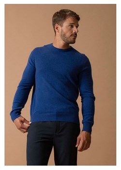 Perfect Cashmere Kaszmirowy sweter "Blake" w kolorze niebieskim ze sklepu Limango Polska w kategorii Swetry męskie - zdjęcie 188209569