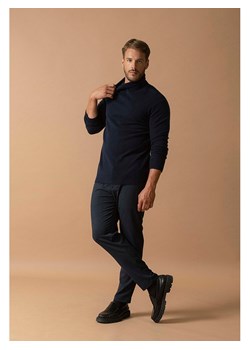 Perfect Cashmere Kaszmirowy golf "Trevor" w kolorze granatowym ze sklepu Limango Polska w kategorii Swetry męskie - zdjęcie 188209906