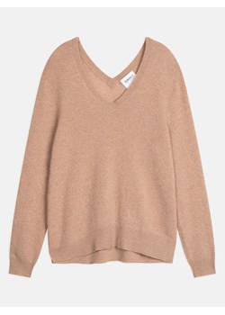 Perfect Cashmere Kaszmirowy sweter "Lova" w kolorze beżowym ze sklepu Limango Polska w kategorii Swetry damskie - zdjęcie 188210409
