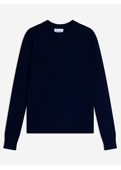 Perfect Cashmere Kaszmirowy sweter "Maelle" w kolorze granatowym ze sklepu Limango Polska w kategorii Swetry damskie - zdjęcie 188210417