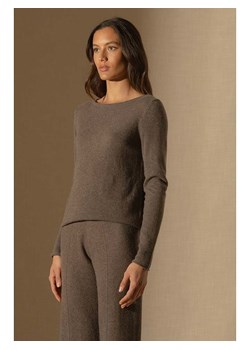Perfect Cashmere Kaszmirowy sweter "Megan" w kolorze brązowym ze sklepu Limango Polska w kategorii Swetry damskie - zdjęcie 188210449
