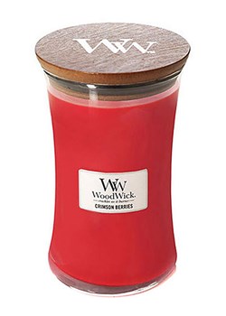 WoodWick Świeca zapachowa "Crimson Berries" - 609,5 g ze sklepu Limango Polska w kategorii Świece i dyfuzory - zdjęcie 188211439