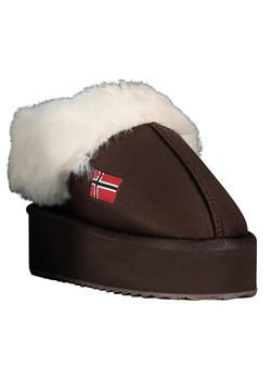 Geographical Norway Kapcie "Oninkasi" w kolorze brązowym ze sklepu Limango Polska w kategorii Kapcie damskie - zdjęcie 188213058