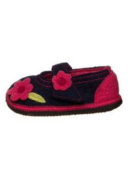 kitz-pichler Kapcie "Becky" w kolorze granatowo-różowym ze sklepu Limango Polska w kategorii Kapcie dziecięce - zdjęcie 188215175