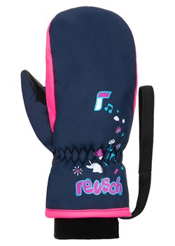 Reusch Rękawiczki funkcyjne "Reusch Kids" w kolorze różowo-granatowym ze sklepu Limango Polska w kategorii Rękawiczki dziecięce - zdjęcie 188216965