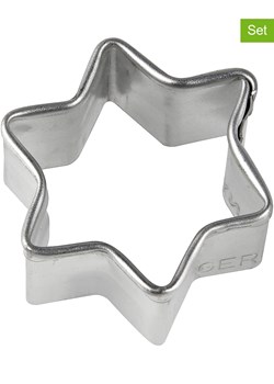 Zenker Mini-foremki (12 szt.) "Patisserie" w kolorze srebrnym do wycinania ciasta ze sklepu Limango Polska w kategorii Akcesoria do pieczenia - zdjęcie 188218336