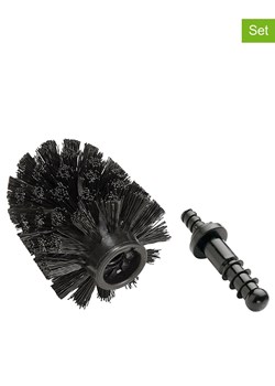 Wenko Wymienne główki  (2 szt.) w kolorze czarnym do szczotki WC - Ø 8,5 cm ze sklepu Limango Polska w kategorii Akcesoria łazienkowe - zdjęcie 188218419
