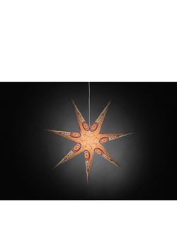 Konstsmide Dekoracyjna lampa w kolorze białym ze wzorem - wys. 78 cm ze sklepu Limango Polska w kategorii Dekoracje bożonarodzeniowe - zdjęcie 188218507