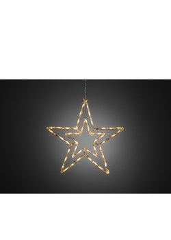 Konstsmide Dekoracyjna zawieszka LED w kolorze ciepłej bieli z pilotem - wys. 58 cm ze sklepu Limango Polska w kategorii Dekoracje bożonarodzeniowe - zdjęcie 188218516