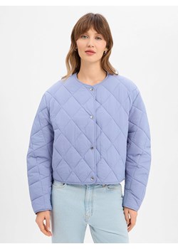 BOSS Orange Damska kurtka pikowana - Paressa Kobiety Sztuczne włókno jasnoniebieski jednolity ze sklepu vangraaf w kategorii Kurtki damskie - zdjęcie 188218789