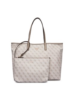 Torebka Guess Victtoria HWESG9 51429 Beżowy ze sklepu eobuwie.pl w kategorii Torby Shopper bag - zdjęcie 188219846