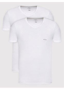 Armani Exchange Komplet t-shirtów 956004 CC282 04710 Biały Regular Fit ze sklepu MODIVO w kategorii T-shirty męskie - zdjęcie 188220029