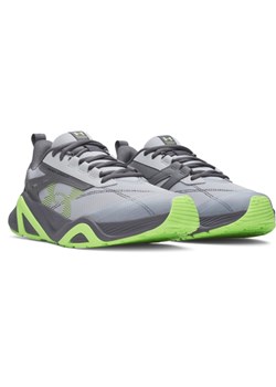 Męskie buty treningowe Under Armour Charged Commit TR 5 - szare ze sklepu Sportstylestory.com w kategorii Buty sportowe męskie - zdjęcie 188220689