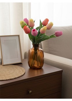 Sinsay - Bukiet kwiatów dekoracyjnych - tulipany - wielobarwny ze sklepu Sinsay w kategorii Dekoracje - zdjęcie 188221289