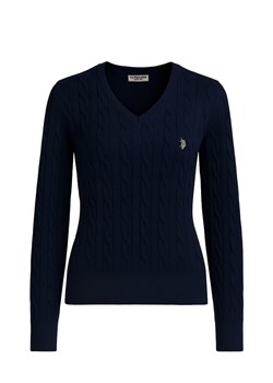 U.S. Polo Assn. Sweter w kolorze granatowym ze sklepu Limango Polska w kategorii Swetry damskie - zdjęcie 188221448