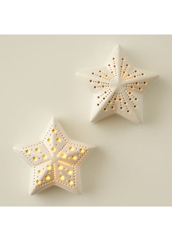 BELLA MAISON Dekoracja LED w kolorze kremowym - 11 x 4 x 11 cm ze sklepu Limango Polska w kategorii Oświetlenie - zdjęcie 188221499