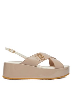 Sandały Liu Jo Flo 03 SA6141 P0102 Beżowy ze sklepu eobuwie.pl w kategorii Sandały damskie - zdjęcie 188221956