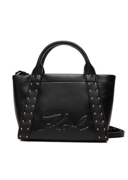 Torebka KARL LAGERFELD B1W30262 Czarny ze sklepu eobuwie.pl w kategorii Torby Shopper bag - zdjęcie 188221976