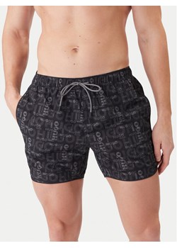HUGO Szorty kąpielowe Rik 50533795 Szary Regular Fit ze sklepu MODIVO w kategorii Kąpielówki - zdjęcie 188222608