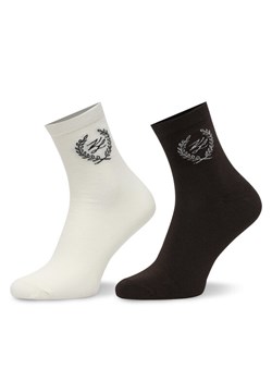 KARL LAGERFELD Skarpety długie B1W47034 Brązowy ze sklepu MODIVO w kategorii Skarpetki damskie - zdjęcie 188222649