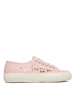 Superga Tenisówki 2750 Macrame S81219W Różowy ze sklepu MODIVO w kategorii Trampki damskie - zdjęcie 188222687