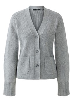 Oui Kardigan w kolorze szarym ze sklepu Limango Polska w kategorii Swetry damskie - zdjęcie 188224279