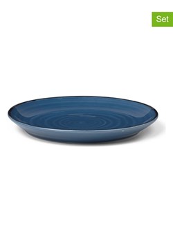 Kähler Talerzyki deserowe (6 szt.) "Colore" w kolorze niebieskim - Ø 19 cm ze sklepu Limango Polska w kategorii Naczynia - zdjęcie 188225127