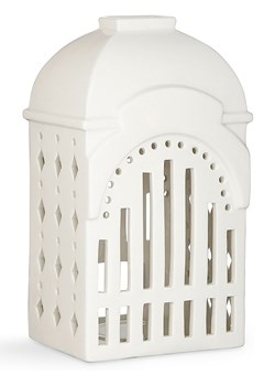 Kähler Świecznik "Urbania Iyshus" w kolorze białym - 11 x 18,5 x 8,5 cm ze sklepu Limango Polska w kategorii Świeczniki - zdjęcie 188225147