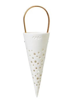 Kähler Świecznik "Nobili" w kolorze białym - wys. 18 cm ze sklepu Limango Polska w kategorii Świeczniki - zdjęcie 188225219