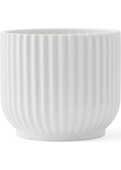 LYNGBY Doniczka w kolorze białym - wys. 10,5 cm ze sklepu Limango Polska w kategorii Doniczki i osłonki - zdjęcie 188225255