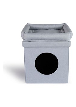 Lifa Living Domek w kolorze szarym dla kota - 38 x 44 x 38 cm ze sklepu Limango Polska w kategorii Dla zwierząt - zdjęcie 188225867