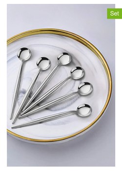 Hermia Łyżeczki (6 szt.) do kawy - dł. 12,5 cm ze sklepu Limango Polska w kategorii Sztućce - zdjęcie 188228018