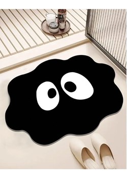 Elizabed Dywanik łazienkowy "Loso" w kolorze czarno-białym ze sklepu Limango Polska w kategorii Akcesoria łazienkowe - zdjęcie 188228055