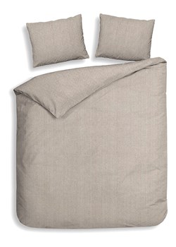 Heckett Lane Komplet pościeli flanelowej "Spina" w kolorze beżowym ze sklepu Limango Polska w kategorii Pościele - zdjęcie 188228179