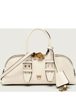 Pinko Skórzany kuferek BOWLING ze sklepu Gomez Fashion Store w kategorii Kuferki - zdjęcie 188228458