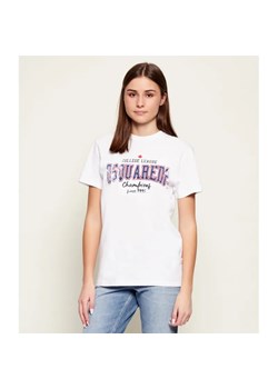 Dsquared2 T-shirt | Relaxed fit ze sklepu Gomez Fashion Store w kategorii Bluzki dziewczęce - zdjęcie 188228467