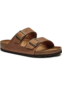 Birkenstock Skórzane klapki Arizona LEOI ze sklepu Gomez Fashion Store w kategorii Klapki męskie - zdjęcie 188229309
