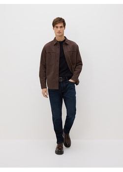 Reserved - Jeansy slim z paskiem - granatowy ze sklepu Reserved w kategorii Jeansy męskie - zdjęcie 188229899