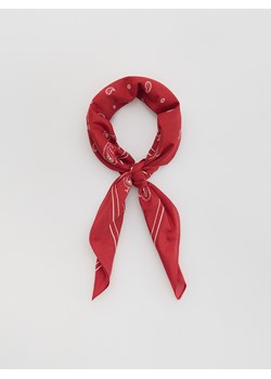Reserved - Wzorzysta bandana - czerwony ze sklepu Reserved w kategorii Szaliki męskie - zdjęcie 188230008