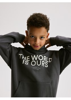 Reserved - Bluza z kapturem - ciemnoszary ze sklepu Reserved w kategorii Bluzy chłopięce - zdjęcie 188230095