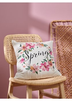 Sinsay - Poszewka na poduszkę - kremowy ze sklepu Sinsay w kategorii Poszewki na poduszki - zdjęcie 188230477