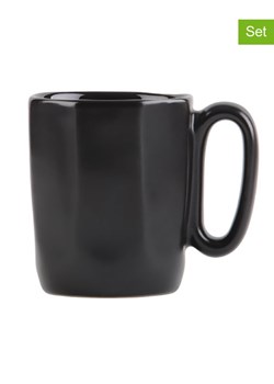 Vialli Design Filiżanki (2 szt.) "Fuori" w kolorze czarnym do espresso - 80 ml ze sklepu Limango Polska w kategorii Dzbanki i zaparzacze - zdjęcie 188230509