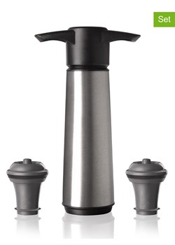Vacu Vin 3-częściowy zestaw w kolorze srebrnym ze sklepu Limango Polska w kategorii Naczynia - zdjęcie 188230565