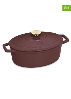 Berlinger Haus 2-częściowy zestaw "Cast Iron - Bordeaux Collection" - Ø 30 cm ze sklepu Limango Polska w kategorii Garnki - zdjęcie 188231439