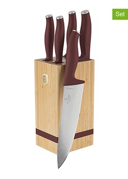 Berlinger Haus 6-częściowy zestaw w kolorze bordowym ze sklepu Limango Polska w kategorii Noże kuchenne - zdjęcie 188231445